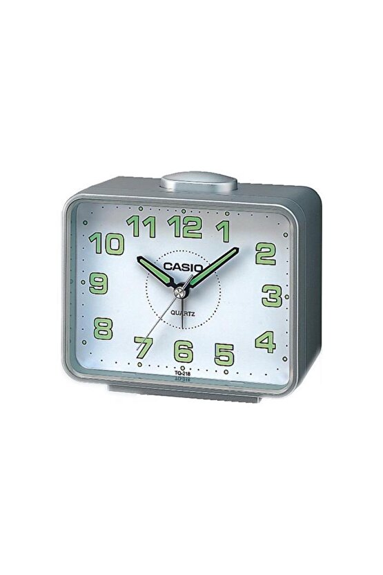 Tq-218-8df Alarmlı Gri Çalar Masa Saati