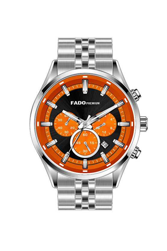 & 00008  Erkek Kol Saati Çelik Kordon