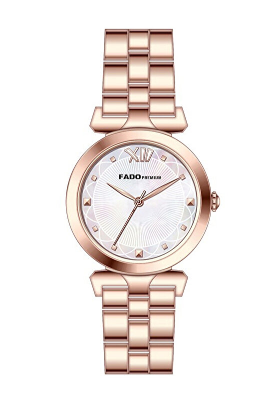 & 00005  Kadın kol Saatı  Rose   kaplama Renk