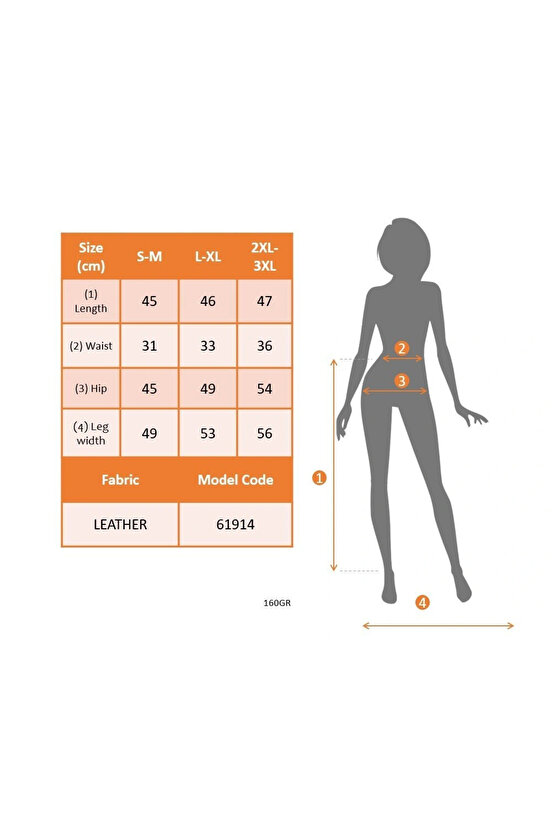 Kadın Yüksek Belli Yandan çivili Mini Deri Etek