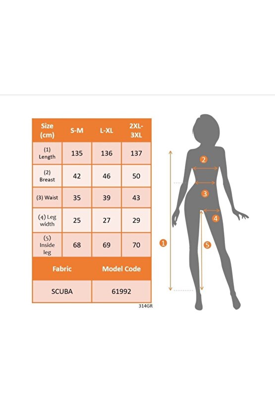 EQURİ Kadın Uzun Kollu Kare Yakalı Fermuarlı Parmaktan Geçmeli Dalgıç Tulum