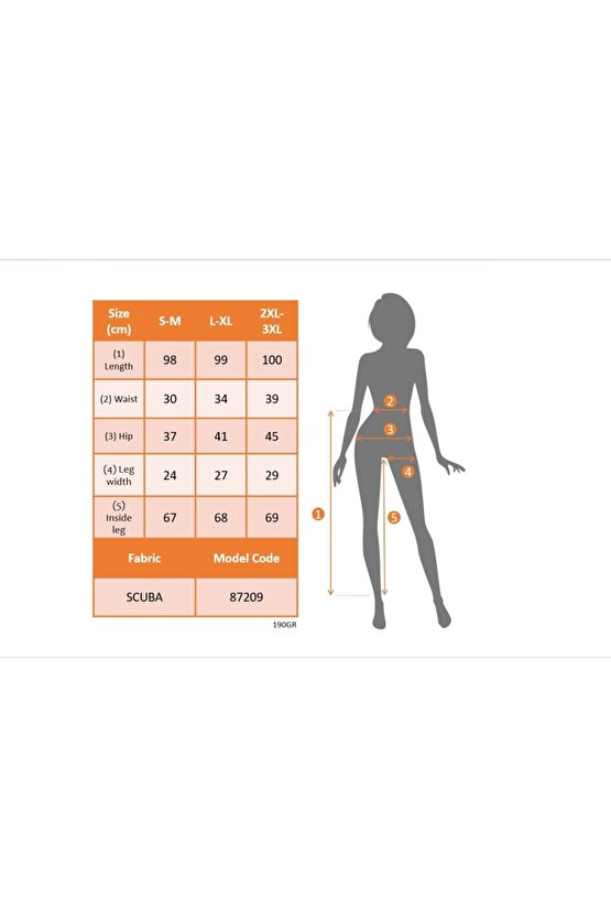 Kadın Yüksek Bel Belden Toka Detaylı Dalgıç Tayt
