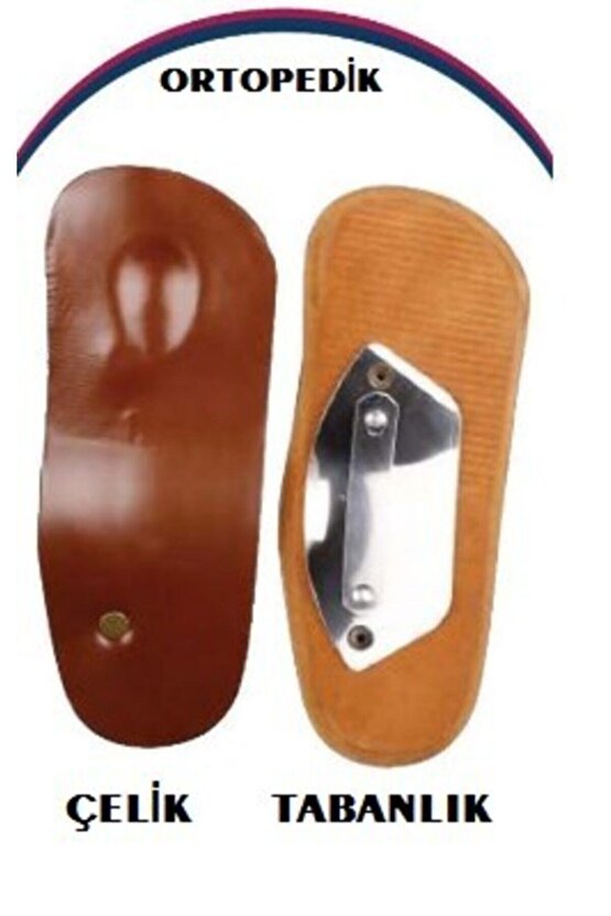 İçe Basma İçin Çelik Tabanlık Ortopedik Çelik Taban Desteği Düz Tabanlar İçin Çelik Destekli Taban