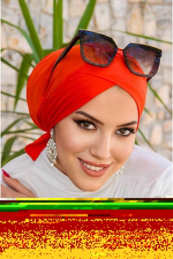 Kadın Yüksek Bel çapraz Bağcıklı Tül Detaylı Dalgıç Tayt