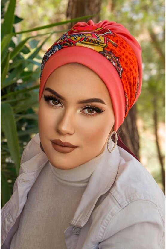 Kadın Uzun Kollu Kruvaze Yakalı Toka Detaylı Viskon Bluz