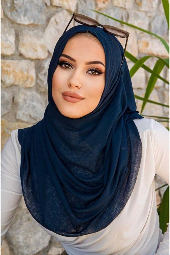 Lacivert Double Şal