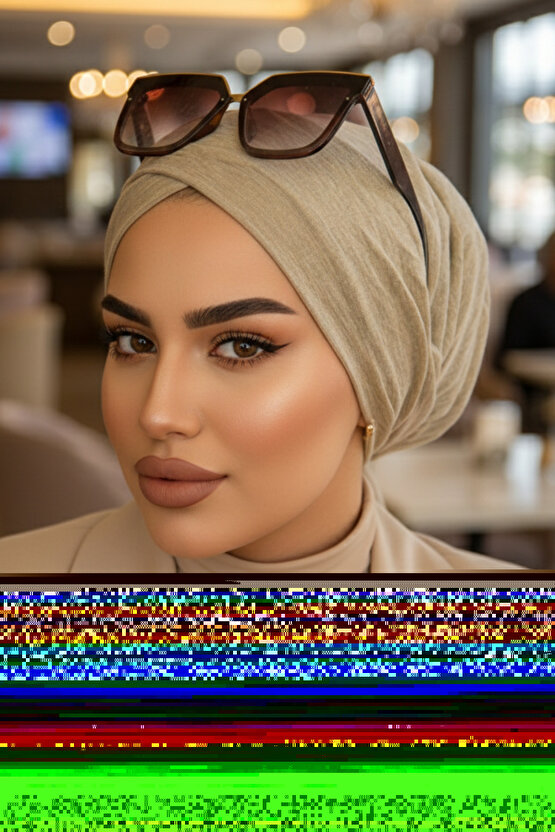 Kadın Uzun Kollu Açık Yakalı çift Renkli Kemerli Ithal Krep Ikili Takım