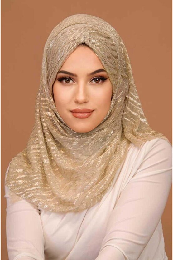 Dore Yakma Desen Double Şal