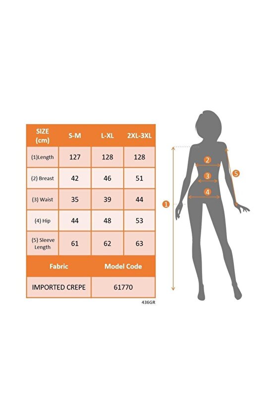 Kadın Uzun Kollu Kalp Yakalı Asimetrik Kesim Detaylı Ithal Krep Uzun Elbise