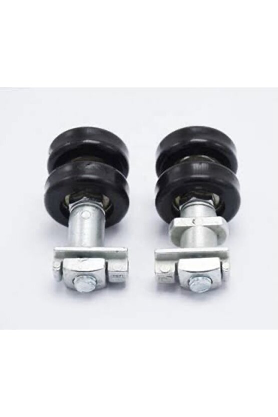 Cam Balkon Tekeri 2 Adet, 1 Erkek 1 Dişi, 1 kertikli 1 kertiksiz