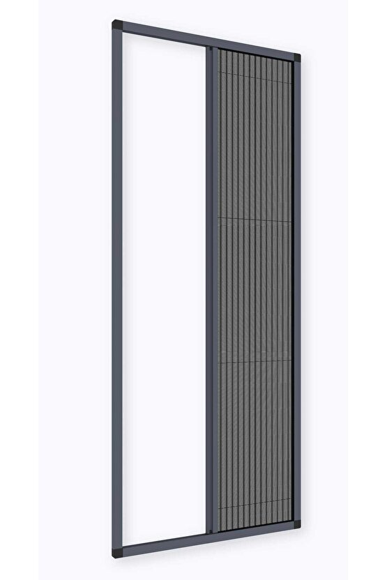 Sürgülü pilse Sineklik Kapı Antrasit Max ölçü 90x210