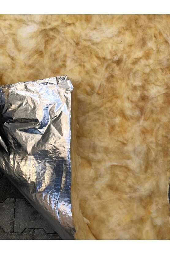 Izocam Cam Yünü Folyolu Çatı Şiltesi Çatı Yalıtımı Şilte 10 Cm Kalınlık Tip400