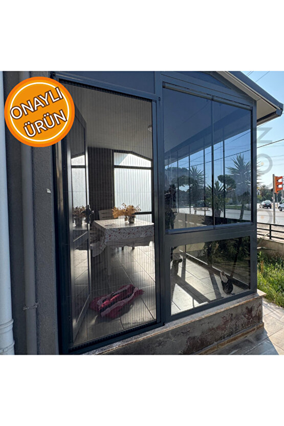 Pileli Sürgülü Sineklik Kapı, Plise Sineklik Sistemi, Alüminyum Çerçeve Sineklik, Kolay Kurulum