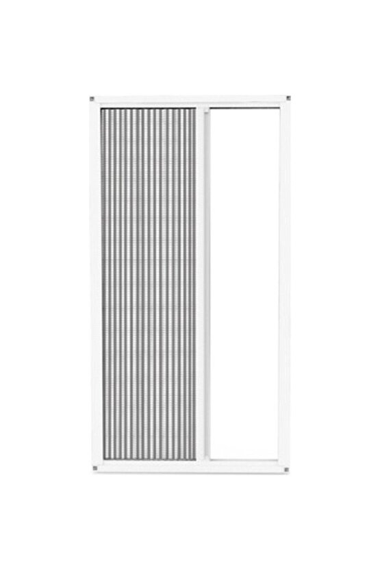 Plise Pileli Akordion Katlanır Sineklik 70 X 190 Beyaz