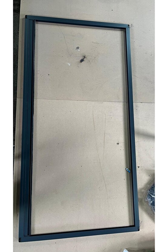 Antrasit Gri Plise Sineklik Kapı