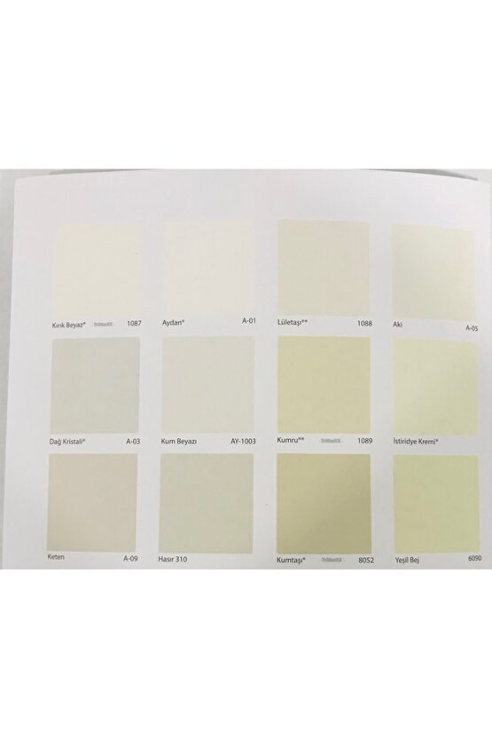 Tempo Plastik Iç Cephe Boyası 3,5 Kg Renk:kumtaşı