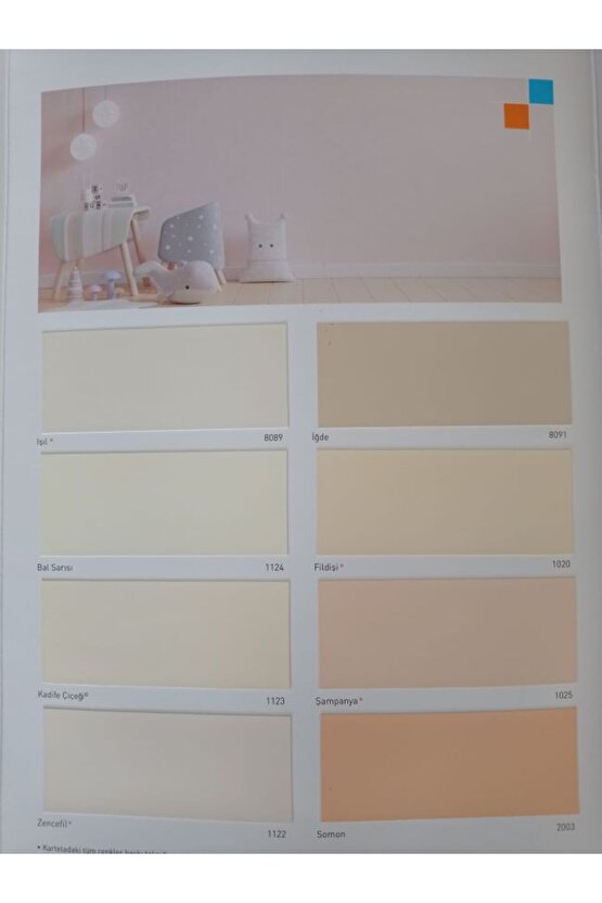 Fawori kozmik ipek tam silinebilir boya 15 Lt