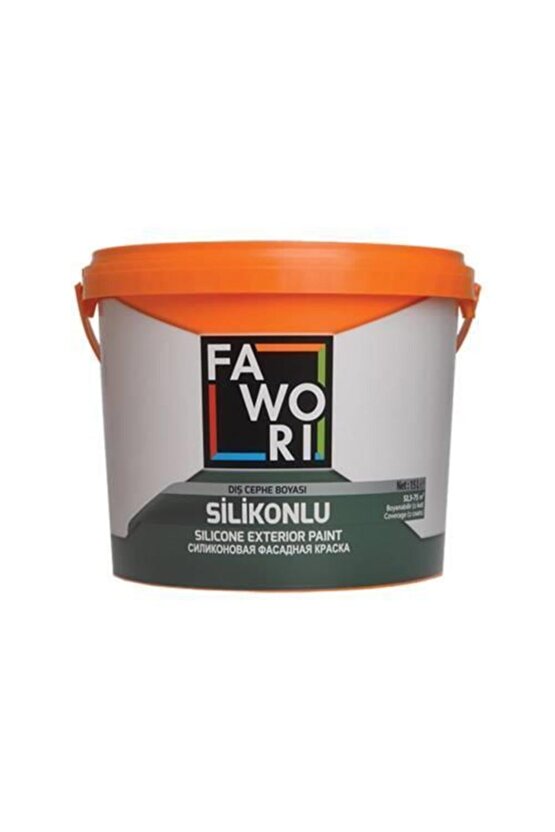 Fawori Silikonlu Dış Cephe Boyası 2.5 Lt