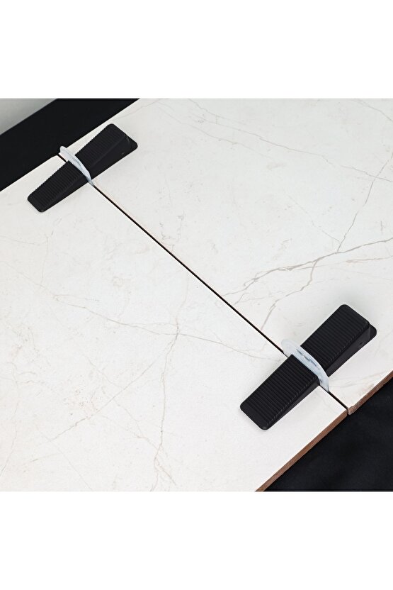 Fayans Seramik Seviye Tespit Derz Artısı Derz Klips Sabitleme Takozu 100 Adet