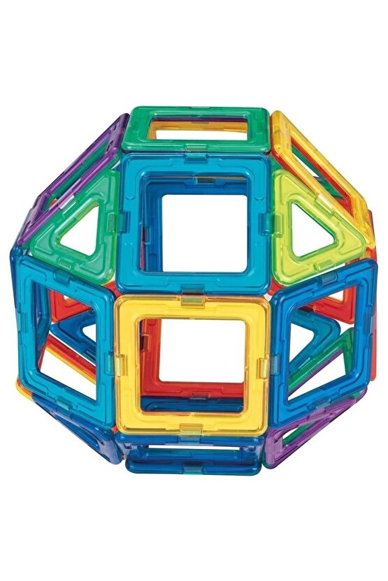 Orijinal Magical Magnet 112 Parça Manyetik Lego - Magnetic Magical Magnet - Mıknatıslı Lego - Mıknat