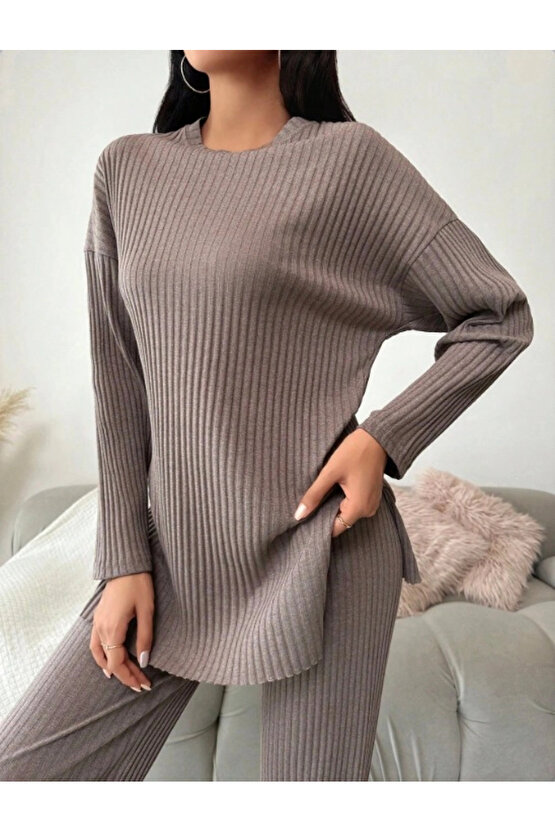 Kadın Uzun Kollu Kaşkorseikili Takım