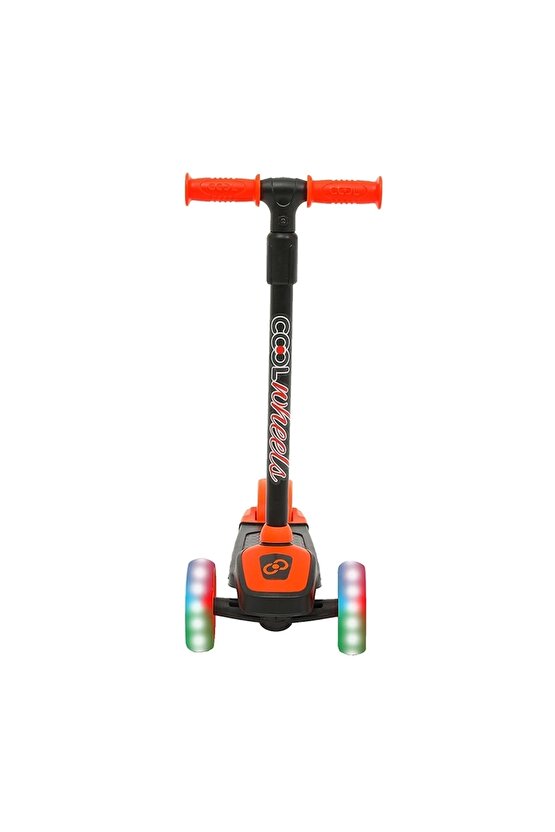 Cool Wheels Turuncu Twist Işıklı 3 Tekerlekli Scooter - Işıklı Scooter - CoolWheels Scooter - Çocuk