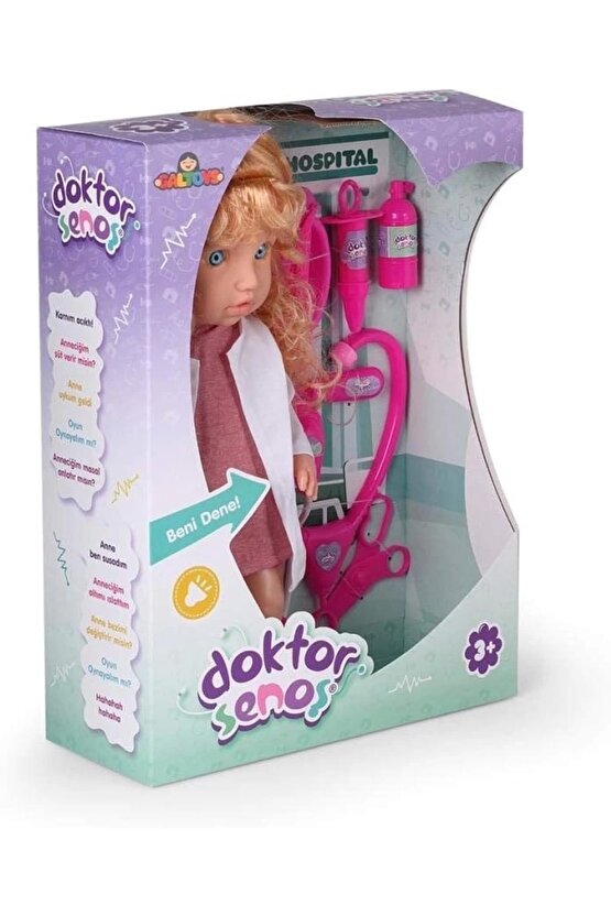 Senoş Doktor Bebek - Türkçe Konuşan Senoş Et Bebek - Konuşan Bebek - Senoş Bebek - Hemşire Et Bebek