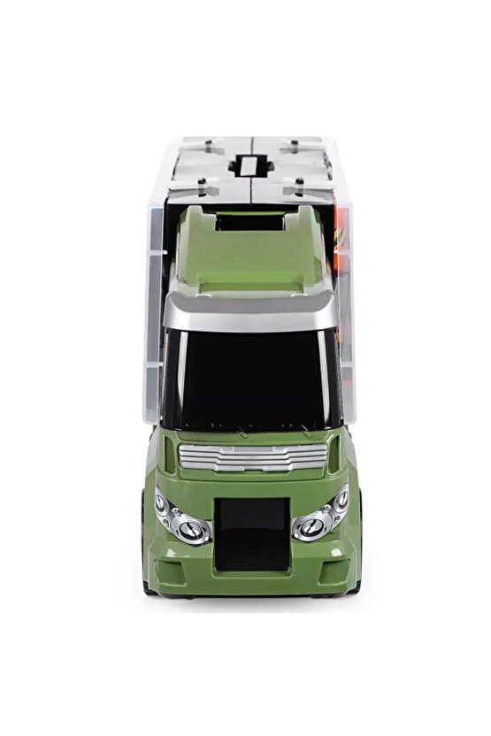 Rampalı Askeri Tır Seti - Askeri Taşıyıcı Tır - Kaydıraklı Kamyon - Araç Yol Seti - Tır Yol Seti - O