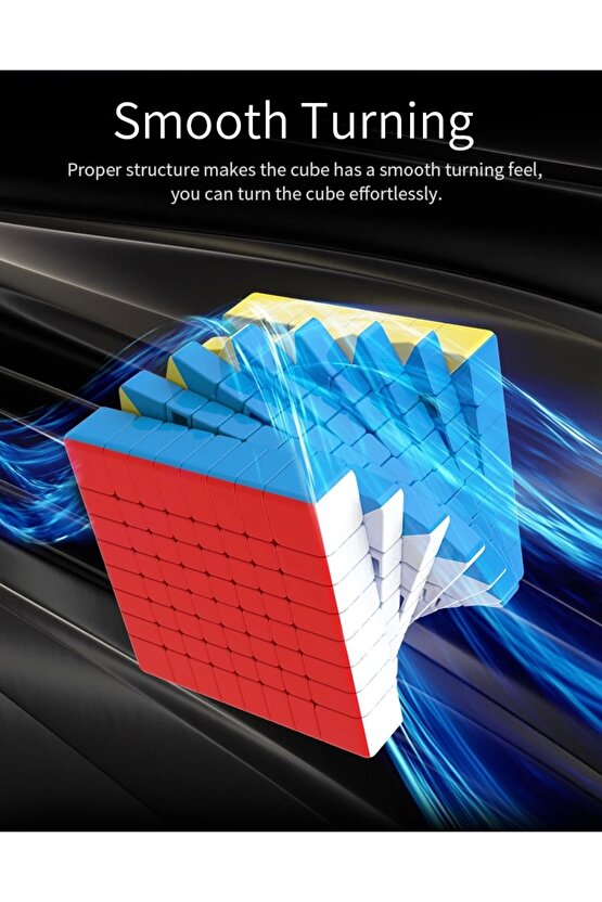 Orijinal MoYu Meilong 8x8 Küp - Moyu Speed Cube - Moyu 8x8 Zeka Küpü - Zeka Küpü - Rubik Küp