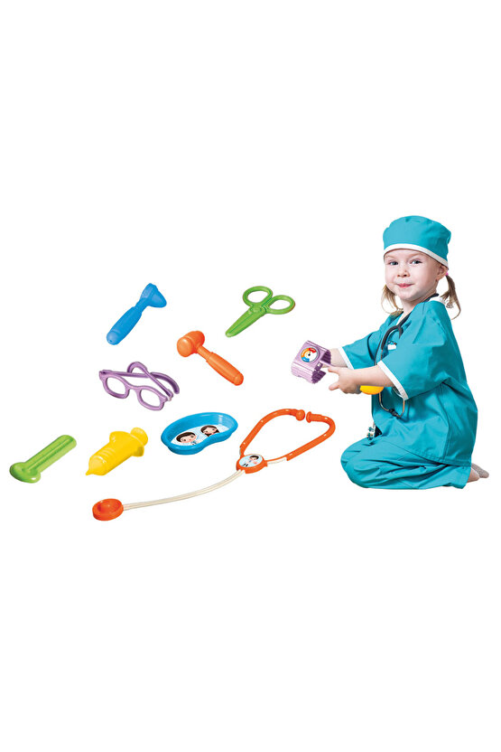 Candy Doktor Çantası - Doktor Seti - Hemşire Oyuncak - Doktorculuk Oyunu - Hastehane Oyuncakları