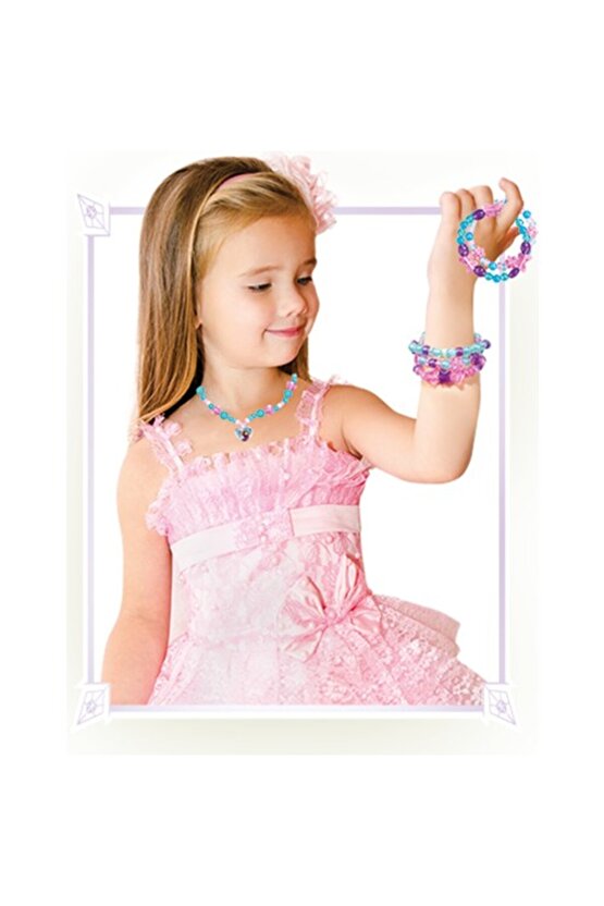 Frozen Çantalı Boncuk Takı Seti