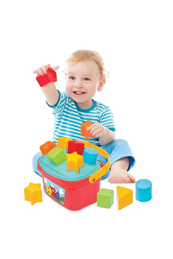 Sepetli Bul Tak Kova - Bebek Oyuncakları - Eğitici Oyuncaklar - Bebek Ürünleri
