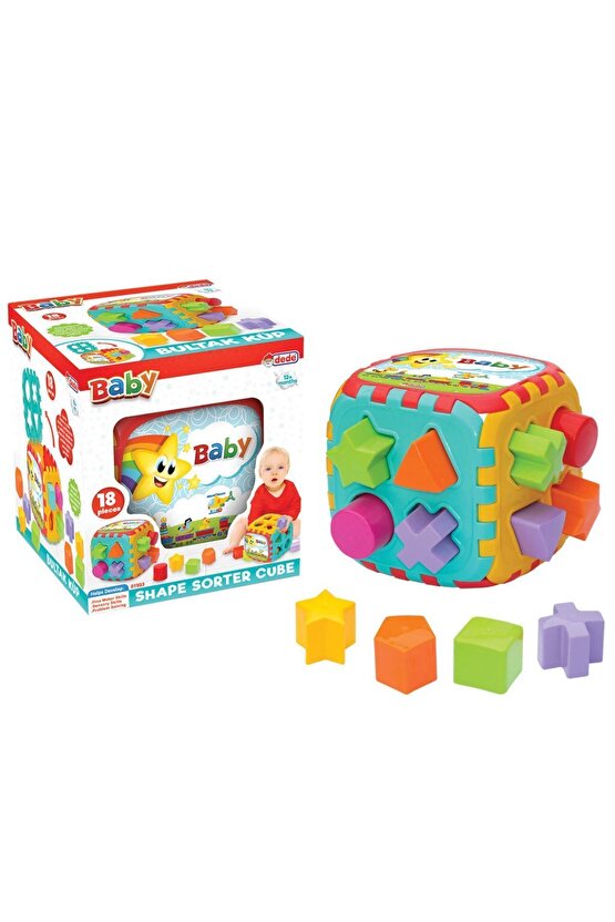 Büyük Bul Tak Küp - Bebek Oyuncakları - Eğitici Oyuncaklar - Bebek Ürünleri