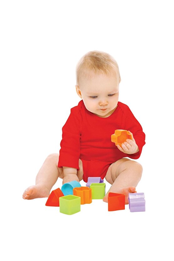 Büyük Bul Tak Küp - Bebek Oyuncakları - Eğitici Oyuncaklar - Bebek Ürünleri