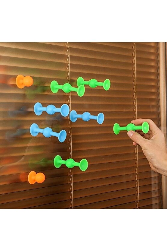 Vakum Molekül 50 Parça Yapı Taşları Fidget Duyusal Eğitici Oyuncak Lego - Vakumlu Lego - Molekül