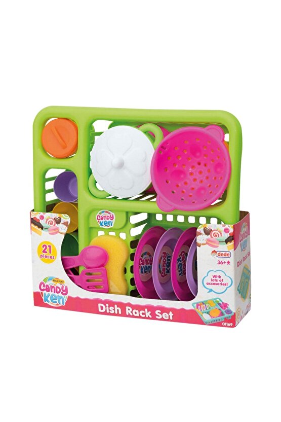 Candy & Ken Bulaşıklık Set - Mutfak Setleri - Ev Oyuncak Setleri