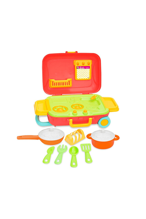 Barbie Mutfak Set Bavulum 03478