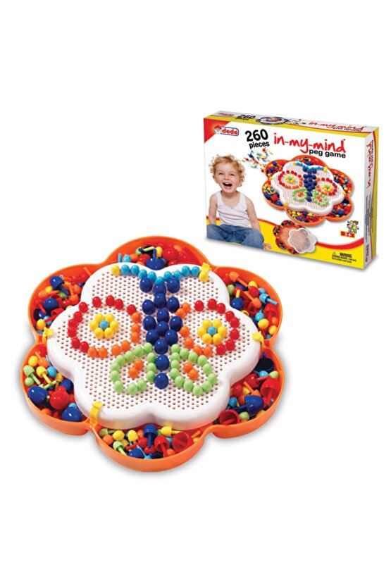 MOZAİK ÇİVİ OYUNU 260 PARÇA