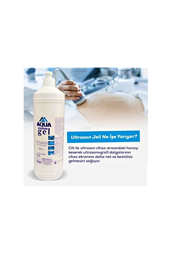 Ultrason Jeli Ekg Epilasyon Ultrasound Jel 20 ADET