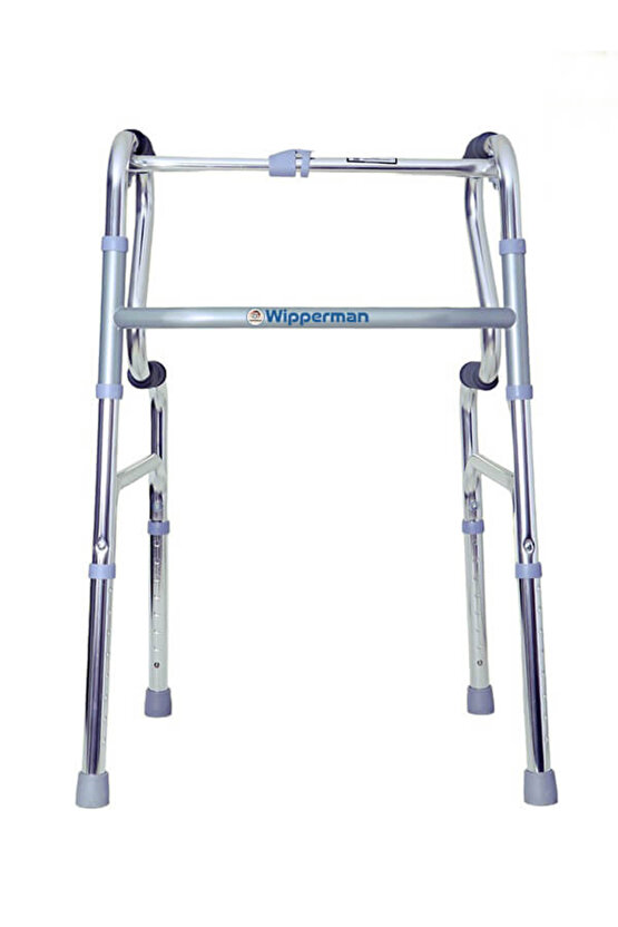 KULLANICININ OTURDUĞU YERDEN KALKMASINI KOLAYLAŞTIRICI KADEME ÖZELLİĞİ BULUNAN WALKER YÜRÜTEÇ