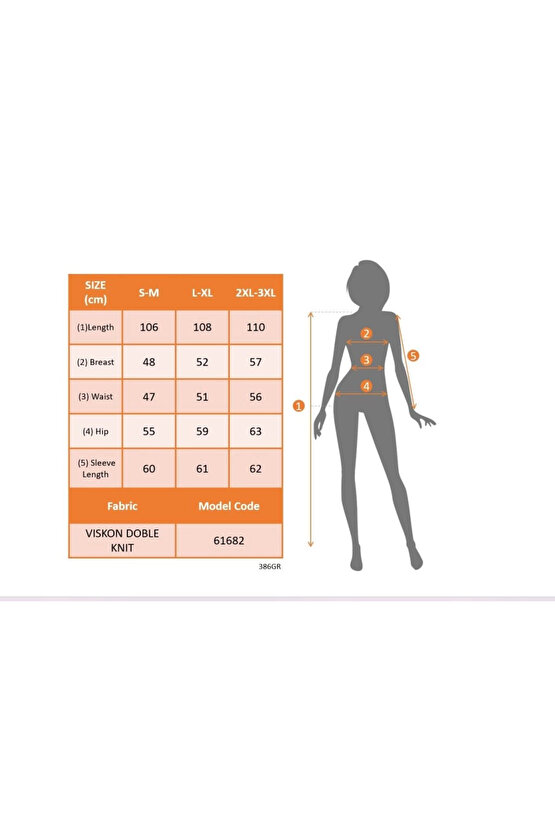 EQURİ Kadın Uzun Kollu V Ribana Yakalı Yanlardan Yırtmaçlı Midi Viskon Iki Iplik Elbise
