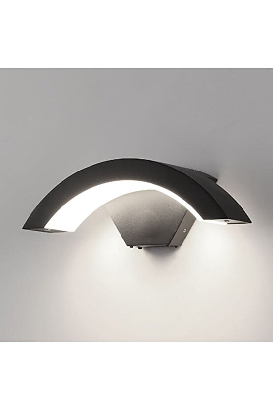 Elektrikle Çalışır 24 Watt Beyaz Işık İç ve Dış Mekan Led Duvar Aplik Bahçe Kapı Girişi Armatür