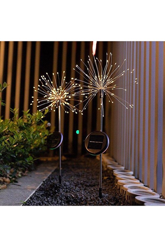 Güneş Enerjili, 10 Watt, 3200K Gün Işığı, Çiçek Demeti Solar Bahçe Artmatürü, Kaiteli Solar Armatür