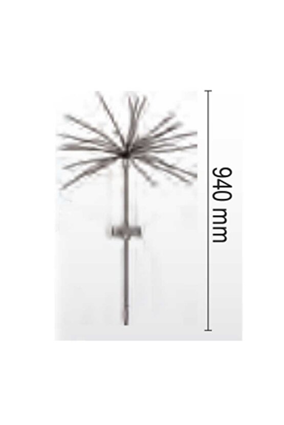 Güneş Enerjili, 10 Watt, 3200K Gün Işığı, Çiçek Demeti Solar Bahçe Artmatürü, Kaiteli Solar Armatür