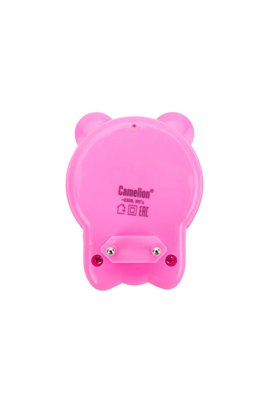 Sevimli Panda Bebek Çocuk Odası Gece Lambası, Prize Tak Çalıştır Anahtarlı, 2 Watt Beyaz Işık Ledli