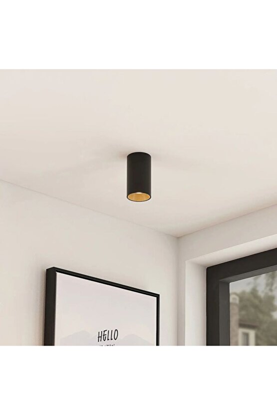 7 Watt Gu10 Günışığı Ledli, 10 Cm, Alüminyum Kasa Sıva Üstü Dekoratif Tavan Armatürü, Led Aplik