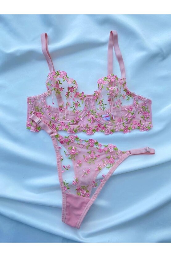 Sakura Brode Sütyen Takım