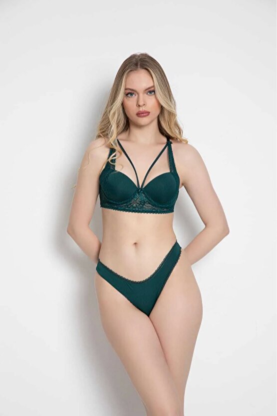 Emerald Balkonet Sütyen Takım