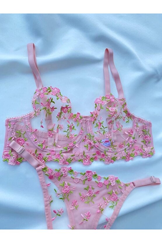 Sakura Brode Sütyen Takım