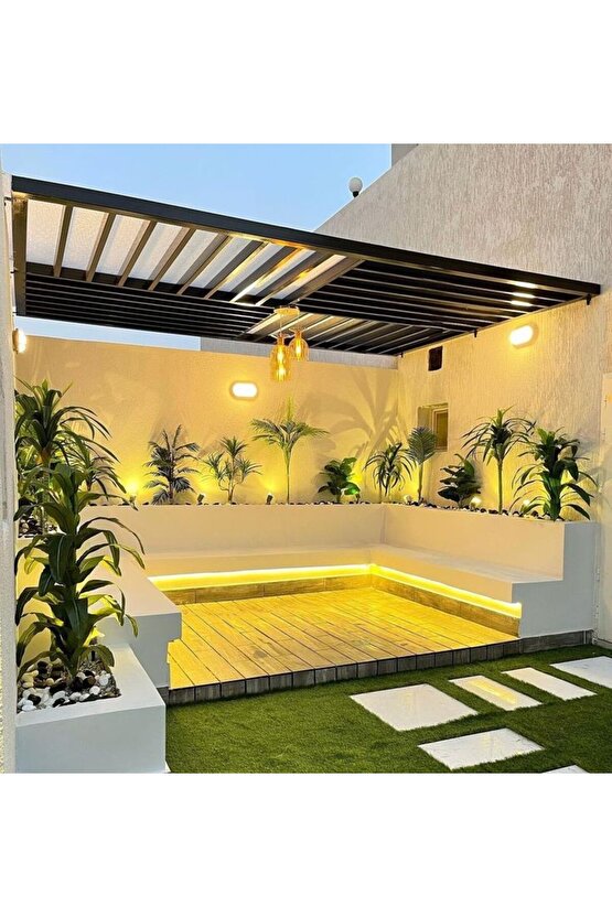 20 Watt Beyaz Işık Ledli Nemli Alan, Dış Mekan, Bahçe, Banyo, Teras, Balkon, Kamelya, Veranda Apliği